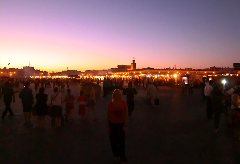 tramonto Marrakech