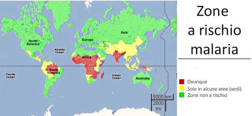 mappa malaria