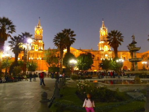 Arequipa, plaza de armas arequipa