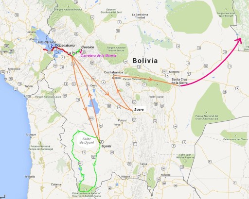 itinerario bolivia 9 giorni