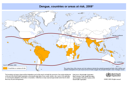 mappa dengue