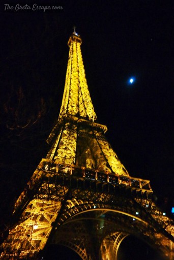 Tour Eiffel di notte