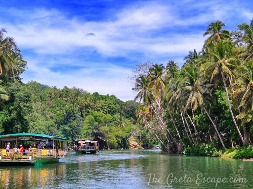 Boat lunch Bohol