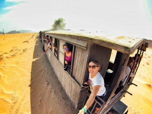 Treno storico nel Wadi Rum