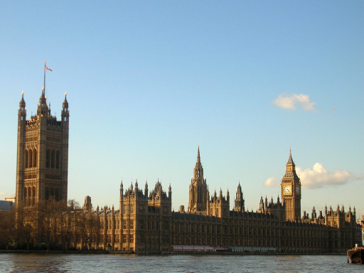 Le Houses of Parliament e il Big Ben da una prospettiva inedita 