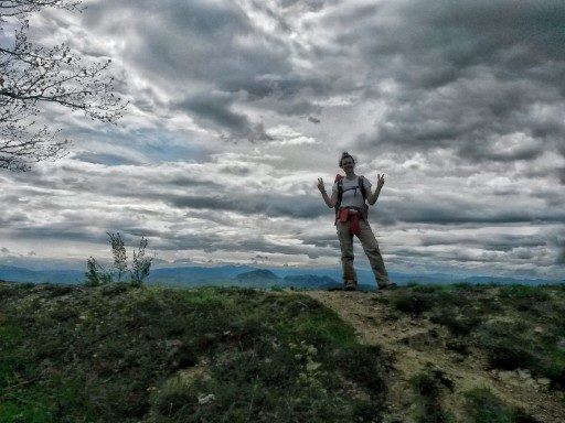 Dopo la pioggia, l'esserci persi, la salita dura ecco l'arrivo in loc. Le Croci, prima di Madonna dei Fornelli