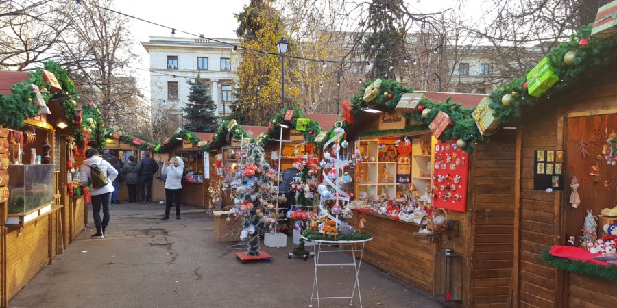 I mercatini di natale tedeschi di Sofia, Bulgaria