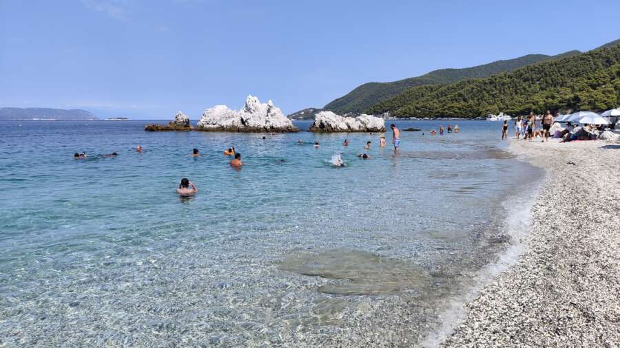 Milia beach Skopelos