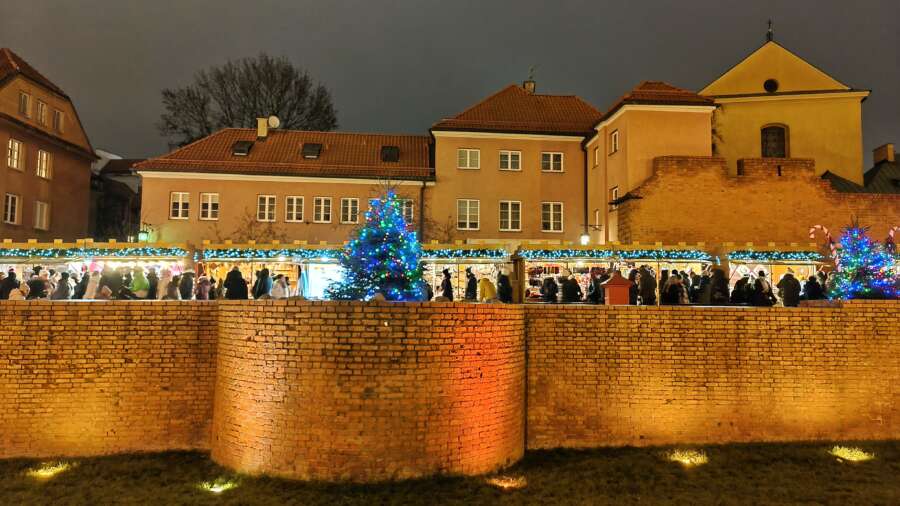 Warsaw Christmas market